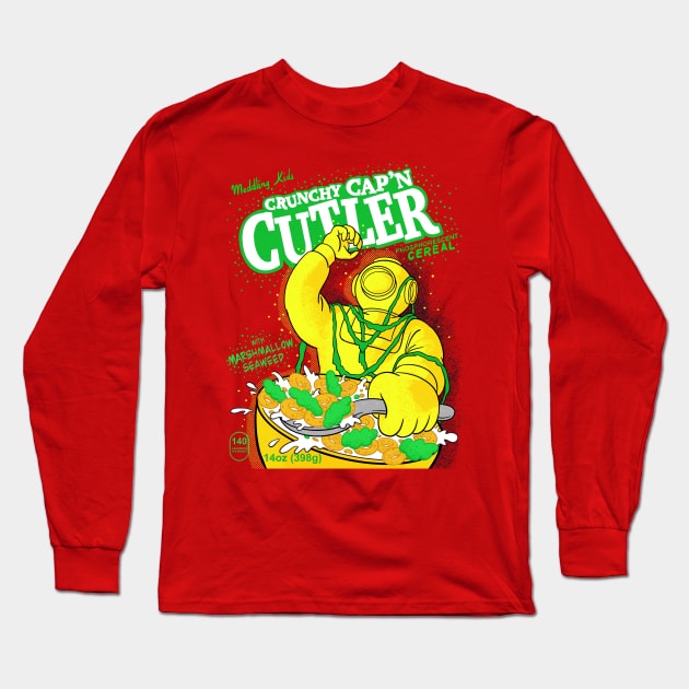 Cap’n Cutler Long Sleeve T-Shirt by BuyThisTee